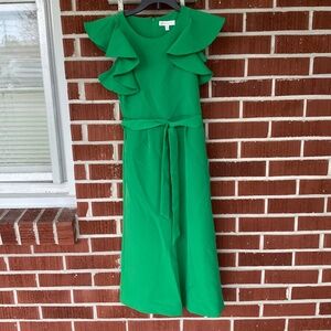 GB Girls green jumpsuit/romper girl slze 8